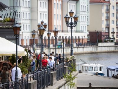 Калининград (место, в котором, согласно заключению суда в Риге, осужденный передавал полученную информацию представителю российской разведки). Фото: Александр Подгорчук / РБК